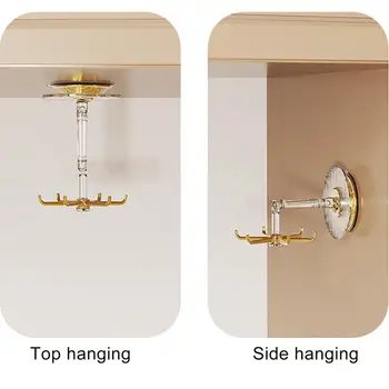 Компактный крючок, прочные вакуумные крючки-присоски для кухни, ванной комнаты, простая установка, вращающийся настенный перфоратор