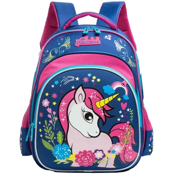 Рюкзак с единорогом для девочек, жесткий рюкзак для учащихся начальной школы
