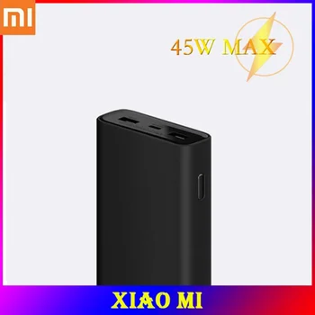 Xiaomi Power bank 3 20000 мАч Pro PLM07ZM USB Type C 45 Вт Быстрая Зарядка Портативный Powerbank 10000 мАч Внешний Аккумулятор Pover bank
