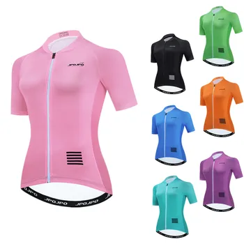2022 Женская Велосипедная Майка, Женские велосипедные рубашки, Дышащая Женская Летняя Велосипедная одежда с коротким рукавом, 7 Цветов