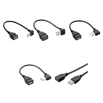 Удлинительный кабель Usb2.0 от мужчины к женщине USB-кабель для передачи данных, зарядный шнур для жесткого диска