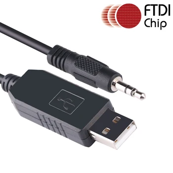 USB-Кабель для Цифрового Термометра VOLTCRAFT K204 5V TTL UART 3,5 мм Стерео Аудио Разъем AJ Последовательный Преобразователь