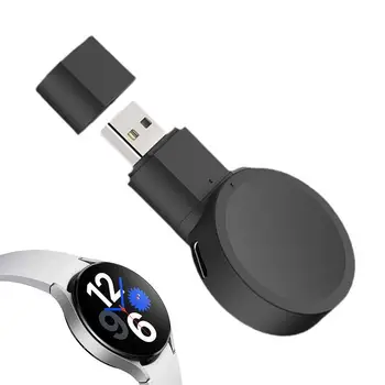 Подставка для зарядного устройства для часов с магнитным всасыванием, беспроводная зарядная подставка для Samsung, двухрежимные зарядные устройства для Galaxy Watch6 /5 / 4