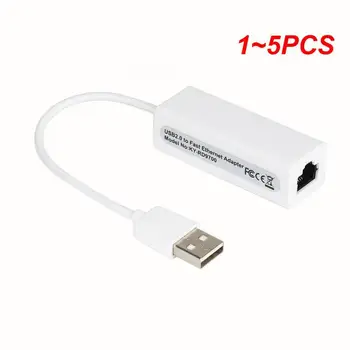 1 ~ 5ШТ Адаптер Ethernet Lan для компьютера с USB-сетевой картой и локальной сетью, адаптер сетевой карты, конвертер локальной сети для планшета Ноутбука