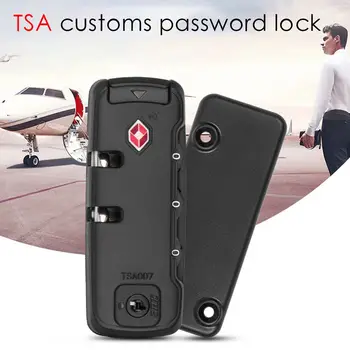 Портативный Багаж Защита От непогоды Безопасность Безопасный Кодовый замок Таможенный замок TSA TSA21101 2-значный кодовый замок