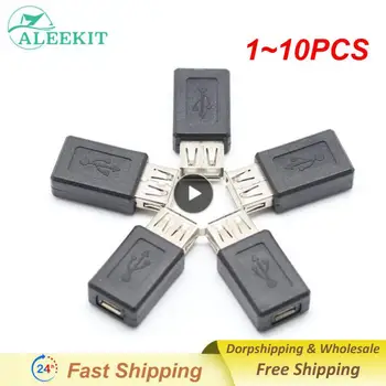 1 ~ 10ШТ Прочный USB-разъем, Гибкий, Простой в использовании, Эффективный Миниатюрный USB-конвертер, Многофункциональный адаптер Usb в Micro Sleek