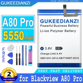 Аккумулятор GUKEEDIANZI для Blackview, 5550 мАч, A80 Pro, A80 Plus