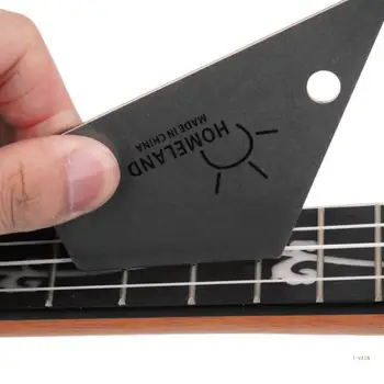 Инструмент для выравнивания ладов M5TC для треугольной линейки, производителей стали, мастеров по изготовлению гитарных инструментов, Супп