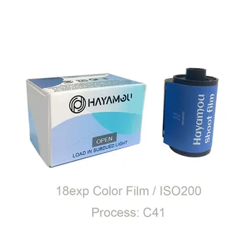 Негативный процесс C-41, 35 мм, 18 кадров в секунду, 18 кадров, печать фотографий на цветной пленке для фотокамеры Fuji Fujifilm Kodak.