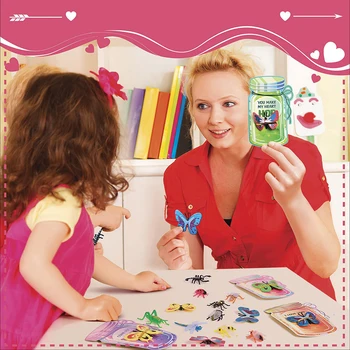 30 Упаковок открыток ко Дню Святого Валентина с милыми игрушками-жучками, Валентинки для мальчиков и девочек, сувениры для школьных вечеринок в классе