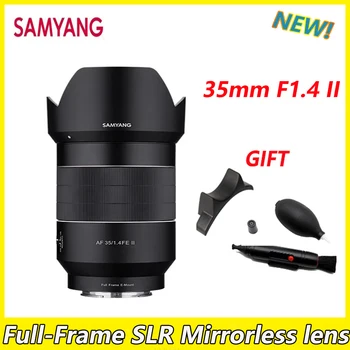SAMYANG AF 35mm 50mm F1.4 II портретный объектив с большой диафрагмой Sony FE mount, AF 50mm F1.4 FE II Sony E-mount