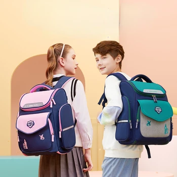 водонепроницаемые Детские Школьные сумки Для девочек и мальчиков, рюкзак для начальной школы, Ортопедический рюкзак, школьный рюкзак, детская сумка для книг, Mochila Infantil