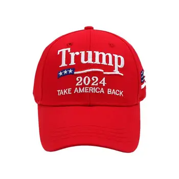 Шляпа Трампа с вышивкой 