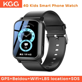 4G Детские умные часы-телефон с GPS в режиме реального времени, местоположение в фунтах, Видеозвонок, камера обратного вызова, удаленный монитор, умные часы, детские часы Gidfs