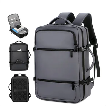 Рюкзак Xiaomi, мужская 17-дюймовая сумка для компьютера, Большая вместимость для деловых поездок, Водонепроницаемый рюкзак, Маленькая ниша, которую можно расширить, рюкзак