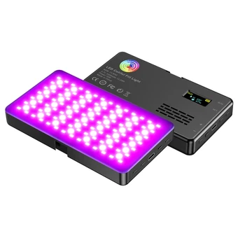 Полноцветная RGB-подсветка для фотосъемки в прямом эфире, полноцветная светодиодная лампа для зарядки