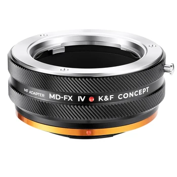 Переходное кольцо K & F Concept для Крепления объектива Minolta (SR/ MD/MC) к Корпусу камеры Fuji X Для замены аксессуаров Video MD-FX IV PRO