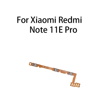 Включение выключение звука Клавиша управления Кнопка регулировки громкости Гибкий кабель для Xiaomi Redmi Note 11E Pro