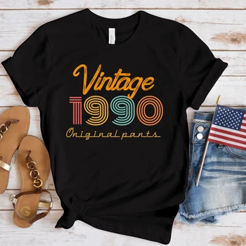 (Футболка премиум-класса) Винтажная футболка 1990 года, Женская футболка, Одежда для косплея, Уличная футболка, Топы больших размеров (Быстрая доставка)