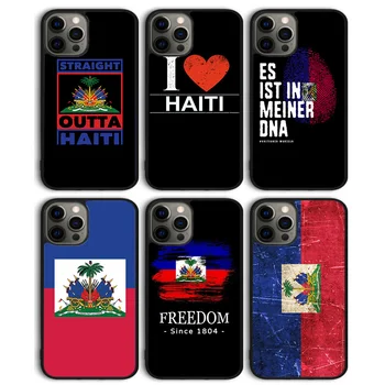 Гаити Гаитянский Флаг Чехол Для Телефона Задняя Крышка для iPhone 15 SE2020 14 13 11 12 Pro Max mini XS XR X 8 Plus 7 6S Shell Coque