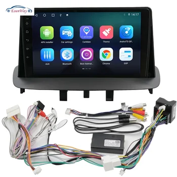 Автомобильный мультимедийный видеоплеер 2Din Android 10 для Renault Megane 3 Fluence 2008-2010 2011 2012 2013 2014 GPS-навигация