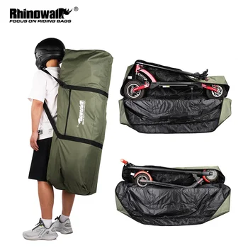 Сумка для скутера Rhinowalk, портативная сумка для переноски, сумка для хранения скутера для Xiaomi, сумка для электрического скутера, сумка для хранения через плечо