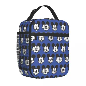 Сумка для ланча с изоляцией Disney Mickey It's A Mickey, переносной контейнер для ланча, термосумка-тоут, ланч-бокс, Пляжная сумка для путешествий, сумка для еды