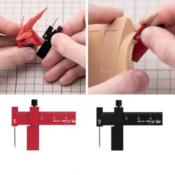 Черный Красный T14a02 T14a03 Равноудаленный Параллельный Чертилка Для Имитационной Модели Gundam Craft Diy Mini Accessories Tool Model Q0f6