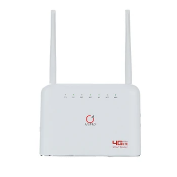 B725 4G CPE Wifi маршрутизатор 300 Мбит / с с 4 портами локальной сети + 2 внешние антенны Слот для SIM-карты Wifi модем 4G Беспроводной маршрутизатор