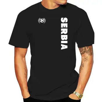 Мужская футболка для болельщиков сборной Сербии по футболу Jeresy Team (1)
