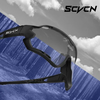 SCVCN Фотохромные велосипедные очки, Велосипедные солнцезащитные очки, мужские велосипедные очки для улицы, Спортивные MTB Солнцезащитные очки, Велосипедные очки, Очки