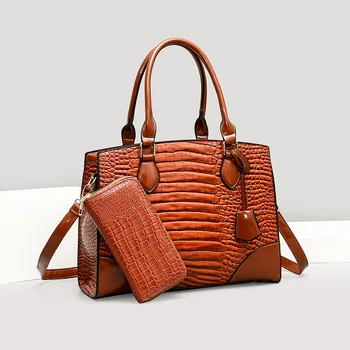 Новая женская сумка, высококачественная сумка и кошелек для женщин, сумка через плечо, женская стильная сумка через плечо большой емкости