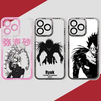 Manga Death Note Ryuk Чехол Для Телефона Чехол Для телефона iPhone 11 12 13 Mini Pro Max 14 Pro Max Case Shell Funda Cover