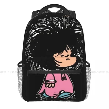 Mafalda Quino Повседневный Рюкзак для Мужчин И Женщин, Студенческий Рюкзак Для Книг, Школьная Сумка Для Ноутбука, Мягкий Рюкзак