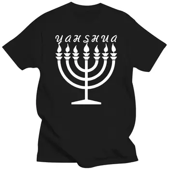 Крутая футболка оверсайз с принтом Меноры на иврите Y2K, винтажная одежда для мужчин и мальчиков, топы в стиле хип-хоп, уличная одежда для спортзала, футболка