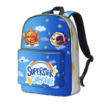 Рюкзак для детского сада SuperStar, рюкзаки Sun and Moon Kawaii, Рождественский подарок, женские уличные дышащие школьные сумки, красочный рюкзак