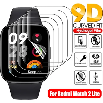 Для Xiaomi Redmi Watch 2 Lite 3 3Lite Мягкая Гидрогелевая Пленка TPU Smartwatch Полностью Изогнутая Прозрачная Защитная Пленка Для Экрана Без Закаленного Стекла
