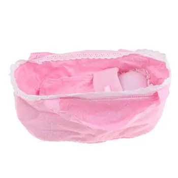 Комплект спальных мешков для куклы Lovely Dots для аксессуаров для кукол 26-28 см, розовый