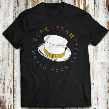 Хлопковая рубашка в стиле рок-музыки Supertramp Band Roger Hodgson Ретро Вечеринка Живой концерт