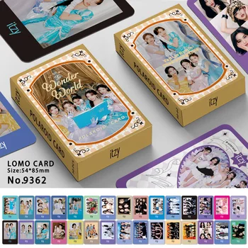 30 шт./компл. Kpop Idol ITZY LOMO Card HD Милая Фотокарточка Itzy Album Cheshire Idol Cards Высококачественная коллекция открыток для фанатов в подарок