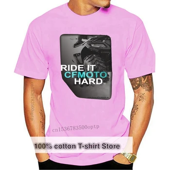 Модная мужская футболка Ride It Cfmoto с жестким графическим рисунком, классические топы, футболка