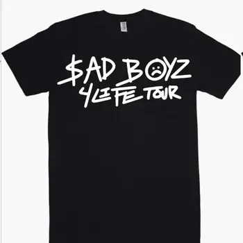 Футболка Junior H Sad Boyz 4 Life Tour S-5Xl, новинка 2023 года, быстрая доставка!!!!