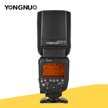 Встроенная вспышка YONGNUO Professional TTL HSS 2.4 G Беспроводная основная вспышка Speedlite с поддержкой автоматического/ручного масштабирования для камеры Canon