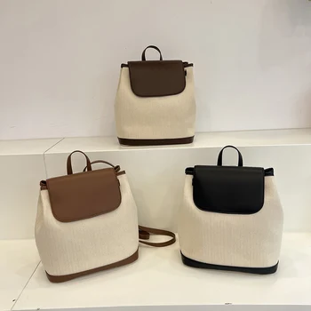 Индивидуальность XZAN, холщовая сумка-мешок, дизайнерский рюкзак с магнитной пряжкой, повседневные сумки для покупок, дорожная сумка, рюкзак