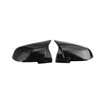 Корпус зеркала из коровьего рога, крышка зеркала заднего вида, чехол для автомобиля, подходящий для BMW 3 серии 4 серии F30 F35