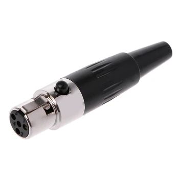 C7AD Высококачественный мини-3-контактный /4-контактный штекерный разъем для мини-микрофона