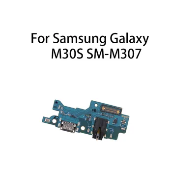 Гибкий кабель для зарядки Samsung Galaxy M30s SM-M307 USB-порт для зарядки Разъем для док-станции Плата для зарядки Гибкий кабель
