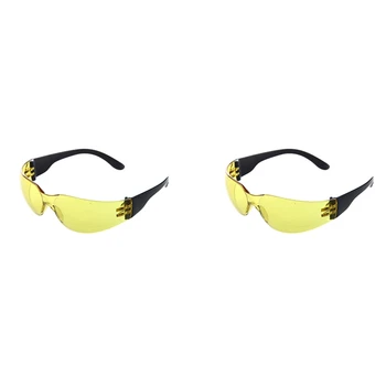 2X желтые прозрачные линзы для занятий спортом в помещении и на открытом воздухе Защитные очки Защитные очки