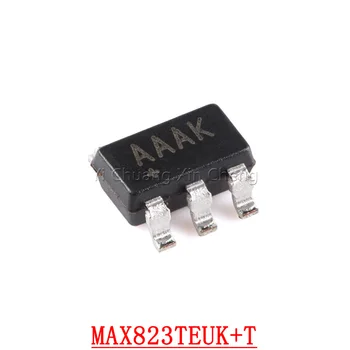 10 штук Новых оригинальных микросхем MAX823TEUK + T MAX823 power management IC silk screen AAAK SOT23-5 В наличии