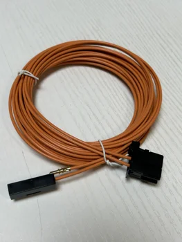 Оптоволоконный кабель для БОЛЬШИНСТВА автомобилей, оригинальный автомобильный оптоволоконный аудиовизуальный компакт-диск, автомобильный пластиковый разъем для оптоволоконного кабеля и соединитель